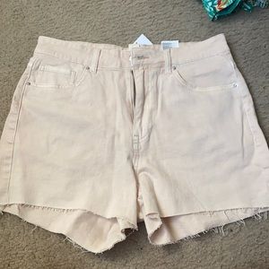 high waisted shorts